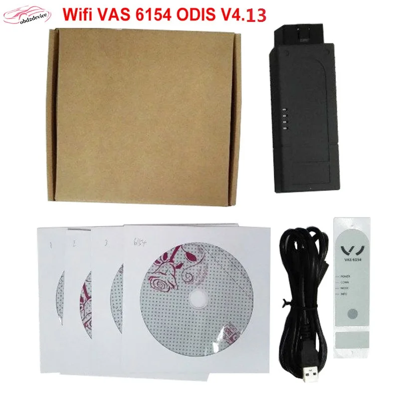 

2018 Newest Wifi VAS 6154 4.13 ODIS V4.13 VAS6154 VAG diagnostic tools For Audi better than VAS5054 A Support UDS Protocol