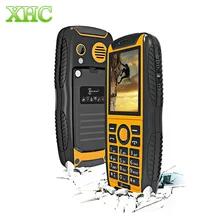 IP68 Водонепроницаемый противоударный пылезащитный Кен xin да проверки W3 телефона 2.2 дюймов bluetooth fm gsm 2 г 2000 мАч Батарея мобильный телефон