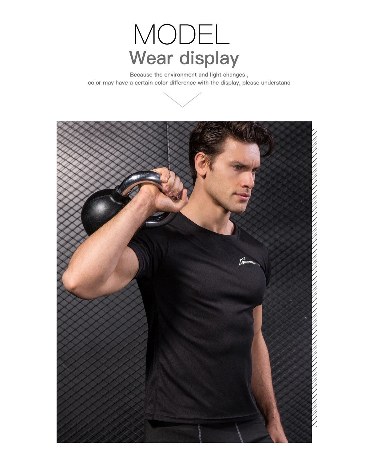 Queshark быстросохнущие Компрессионные Мужские футболки с коротким рукавом Футболка для бега фитнес-плотно Теннисный футбол Джерси Спортивная одежда Demix