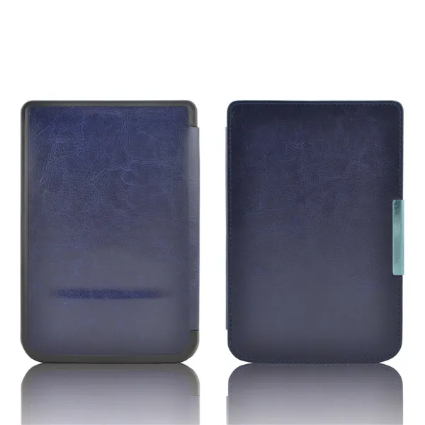 Печатный Чехол-книжка Искусственная кожа крышка Чехол-книжка чехол для Pocketbook basic touch lux 614/624/626+ Бесплатный подарок - Цвет: PB624 FM DBU