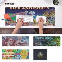 Babaite крутой персонализированный модные Рик и Морти офисных мышей геймер мягкая мышь прокладка резиновая ПК Компьютерные игры Мышь pad