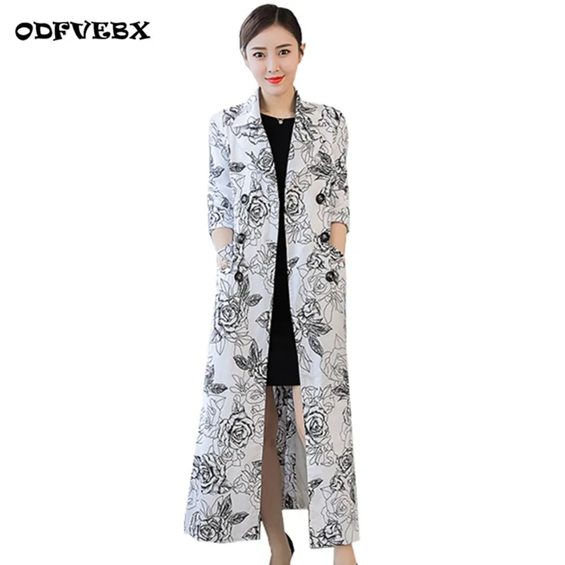 À Tranchée Mince Feminino Automne Nouvelle vent Survêtement Gamme De Casaco Femmes Double Manteau Haut Élégant White Boutonnage Rétro Long Coupe tQsCxoBrhd