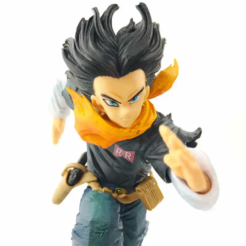 Banpresto фигурку Сон Гоку BWFC2 Android No.17 Lapis ПВХ фигурка модель игрушки Фигурки из игры