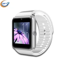 GFT Smart Watch GT08 Clock Sync Notifier Support Sim Card Bluetooth Connectivity for Apple iphone Android