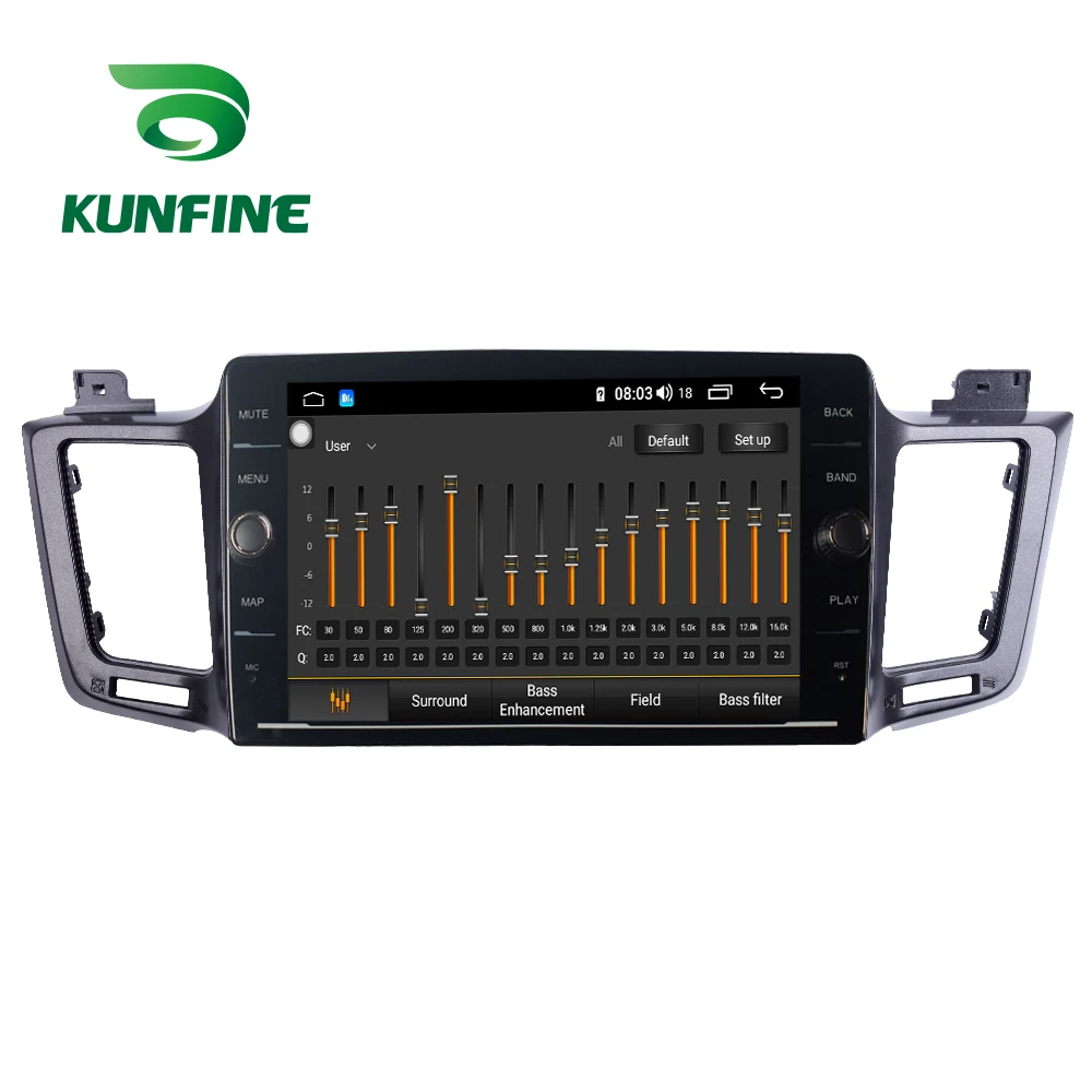 Восьмиядерный 4 Гб ОЗУ 64 ПЗУ Android 8 1 автомобильный DVD GPS плеер Deckless стерео для Toyota RAV4