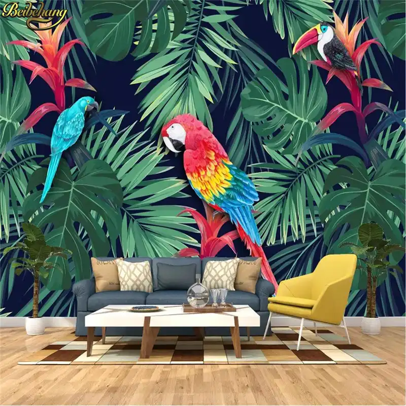 beibehang custom French post impressionist painting murals jungle Rousseau Renaissance  background wallpaper 3D mural wall paper|wallpaper mural|background  wallpaperjungle murals - AliExpress