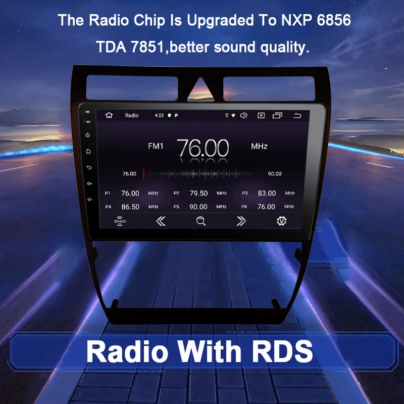 Cheap Funrover Android 9.0 2.5D+IPS car dvd player For Audi A6 S6 RS6 Allroad radio gps navigation navi multimedia stereo accessories 5