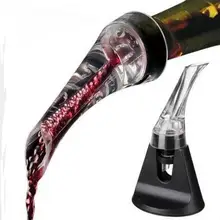 Quevinal горячий белый красный винный Аэратор Pour Spout Bottle Stopper Винный Графин Pourer Aerating Chick wine Pourer 100 шт