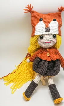 

crochet toys amigurumi doll number WS0085