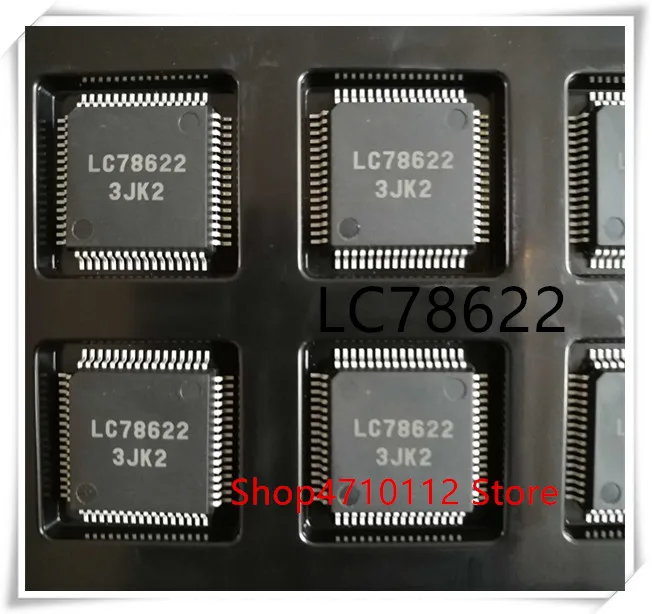 10PCS LOT LC78622 QFP 64 IC