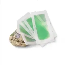 20 шт./10 листов удаление волос для депиляции Эпилятор Нетканые в области подмышек Восковая полоска воск Бумага Красота инструмент