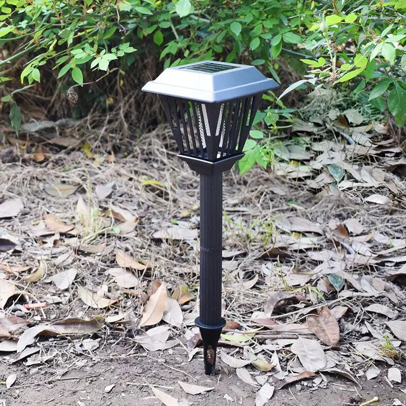 

Hobbylane Solar LED Outdoor Yard Garden Lawn Light Waterproof Anti Mosquito Insect Pest Bug Zapper Killer Trapping LED Light