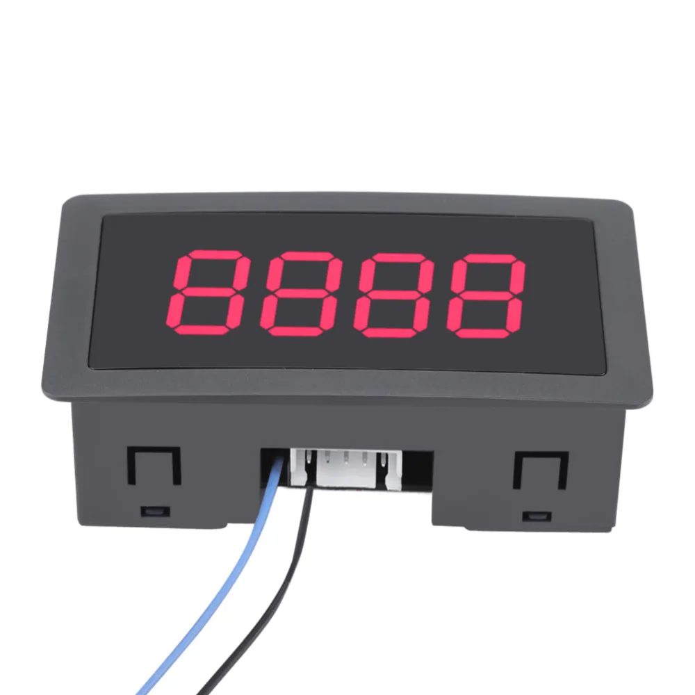 

DC LED Digital Display 4 Digit 0-9999 Up/Down Plus/Minus Panel Counter Meter