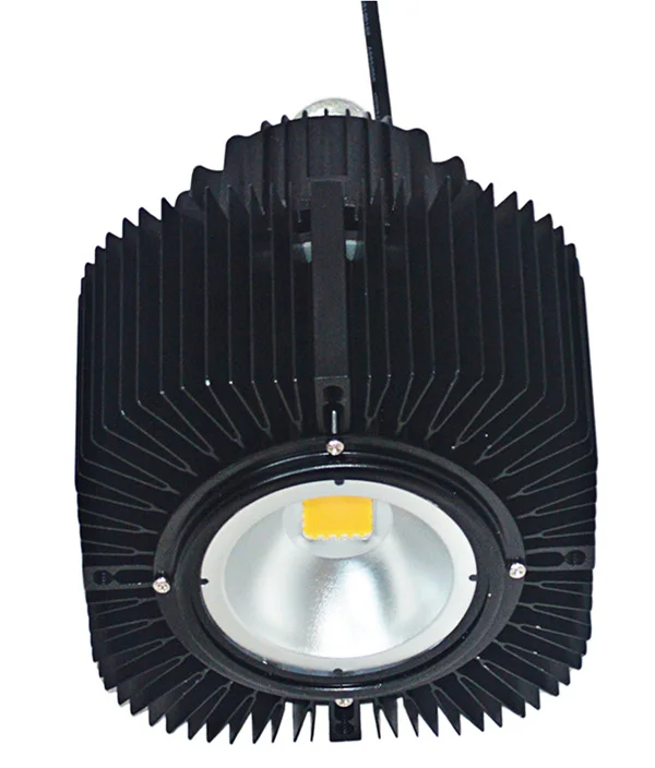 

Industrial Lighting 100W 10000lm Revolution Reflector Design Meanweill UL/CE Driver 20/80 Light Angle LED High Bay Light