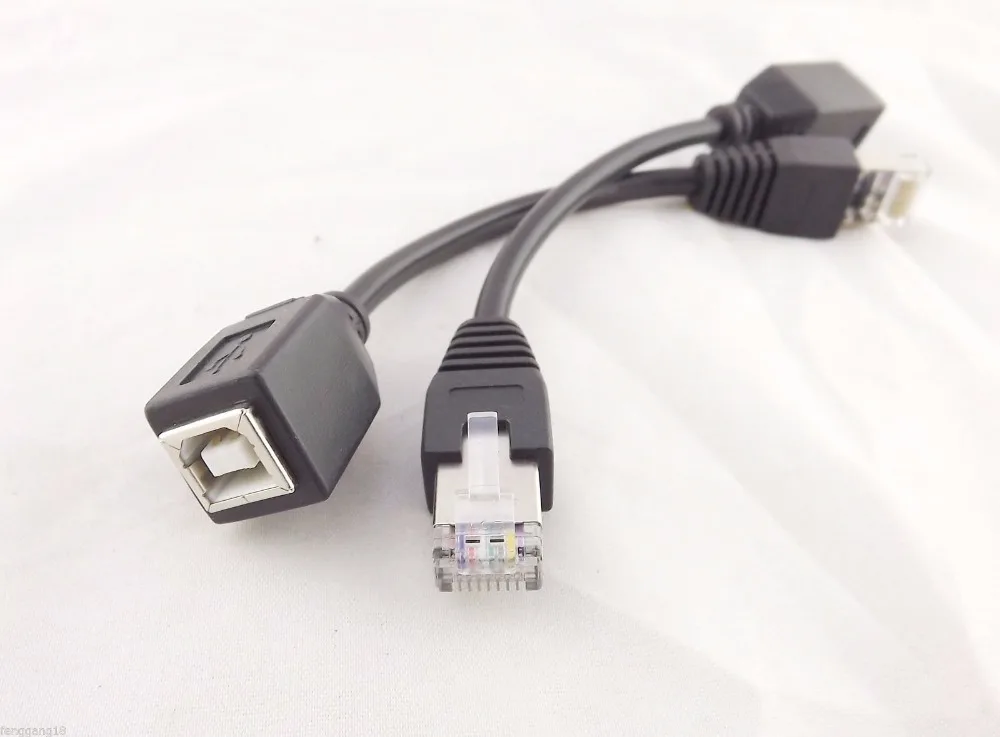 usb printer cable to ethernet adapter