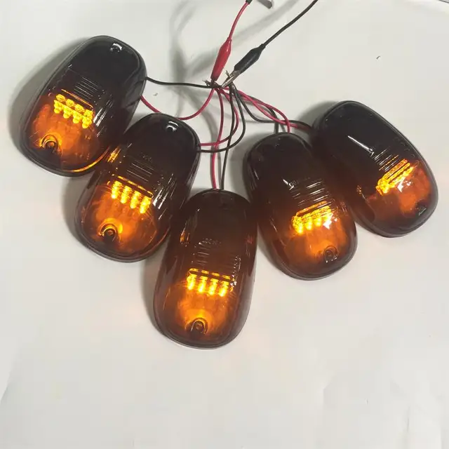 CAR STYLING EXTERIOR LED DAY DOME LIGHT CAB MARKET ROOF AMBER LIGHTS FIT FOR F-150 F-250 F-350 RANGER T6 T7 XTL FX4 F150 PICKUP