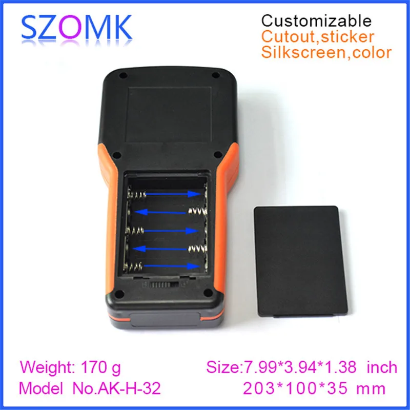 szomk plastic box enclosure electronics project box junction box plastic housing abs electrical handheld enclosure control box 5xAA battery (13).jpg