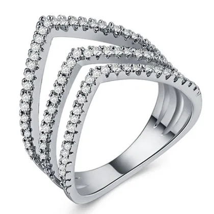 Huitan Бохо Открытое кольцо для женщин модное ювелирное изделие с Луной и звездой женское CZ кольцо наборы Подарок на годовщину Прямая поставка