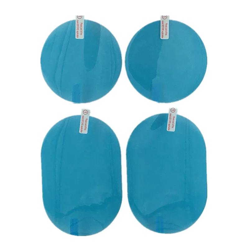 

2PCS Car Rearview Mirror Rainproof Waterproof Membrane Window Clear Film Anti Dazzle Car Mirror Protective Film Anti Fog Sticker