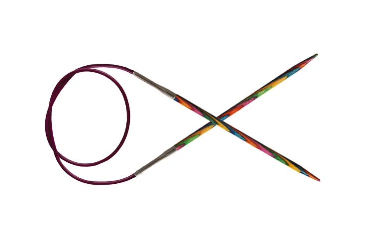 25cm 40cm 50cm Knitpro symfonie fixed circular needle Needles 2.0mm 2.25mm 3.0mm 4MM 4.5mm 5MM 6mm 6.5mm 7MM 8MM 10mm 12mm