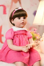 2019 fashion Baby Toys bebe Reborn Dolls smooth hair Babies 3/4 Silicone Doll Reborn Best Gift For Children Bedtime doll NPK npk 40cm new reborn babies lovely premie bebe doll realistic cute doll playing toys for kids birthday christmas gift