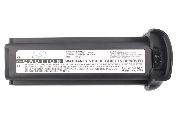 Аккумулятор Cameron Sino 7084A001 7084A002 NP E3 для CANON EOS 1D Mark II N 1DS (2000 мАч)|battery for canon|canon 1d batteryeos