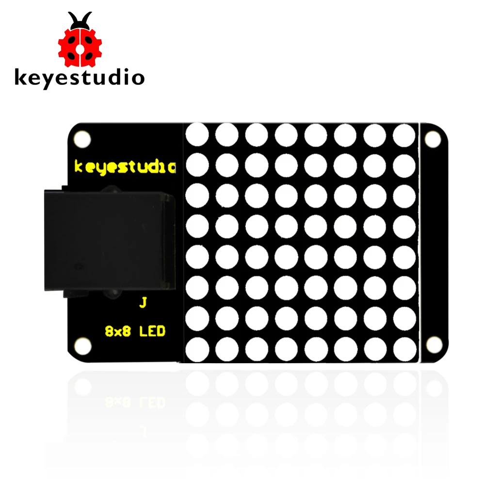 Keyestudio EASY plug IIC I2C 8*8 LE D матричный дисплей для Arduino пара