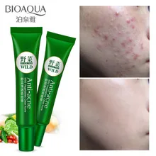 

HOT BIOAQUA Brand Wild Vegetables Face Acne Treatment Skin Care Acne Scars Cream Anti Acne Remove Moisturizing Deep Clear Cream