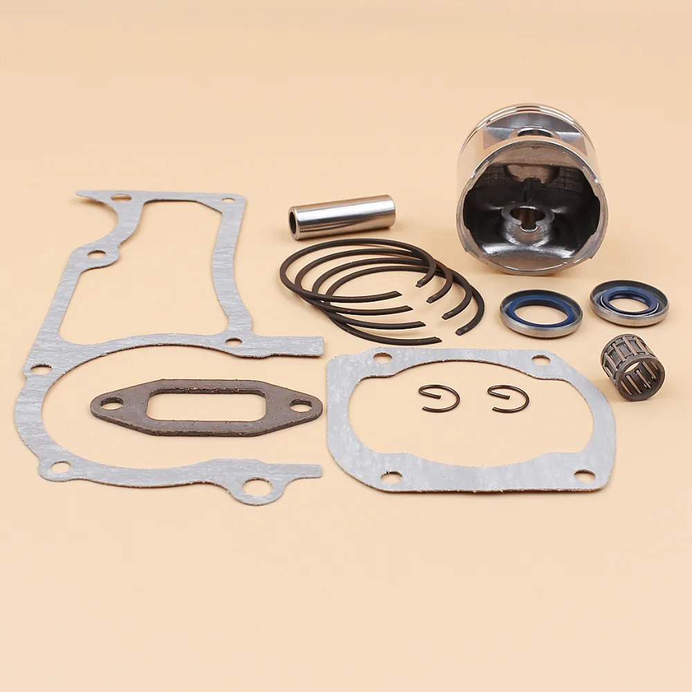 50mm Piston Ring Oil Seal Gasket Bearing Kit For Husqvarna 365 362 371 372 XP 372XP Chainsaw Engine Parts 6
