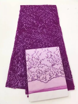 

beaded design mesh French lace African embroidery tulle lace fabric for clothes net cord fabrics for bridal voile dress