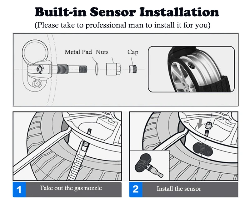 TPMS Solor Power TFT Screen 2.4  (13)
