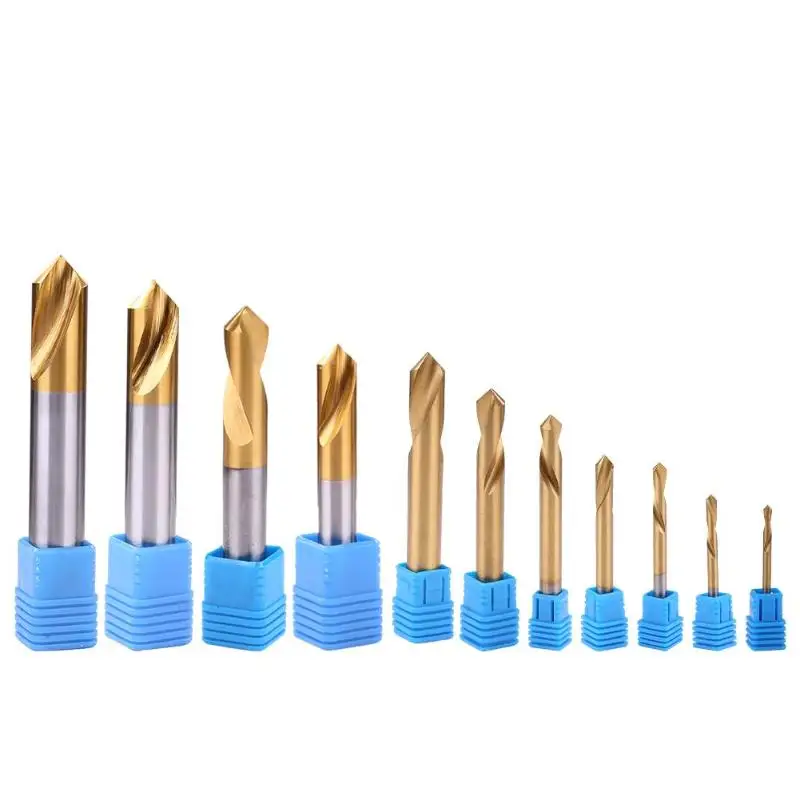 

Titanium-plated HSS Cobalt Drill Bit Metal Woodworking Fixed-point Tool M3-M20 Drill Bit