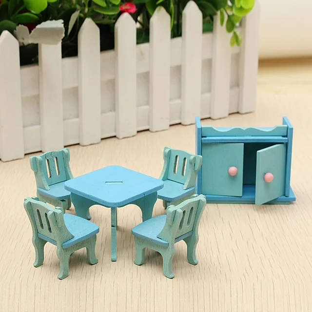 Best Offers Wooden Doll House Miniature DIY Dining Room Furniture Set Toy Gift For Children Kids Pretend Role Play Toy Furniture Toys Best Offers Wooden Doll House Miniature DIY Dining Room Furniture Set Toy Gift For Children Kids Pretend Role Play Toy Furniture Toys