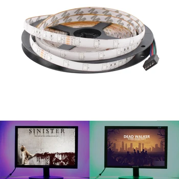 

12 V RGB Led Light Strip Waterproof smd 2835 5M 60LED/M 12V Strip Led Light Tape Diode Lamp TV Backlight Ribbon Flexible Garden