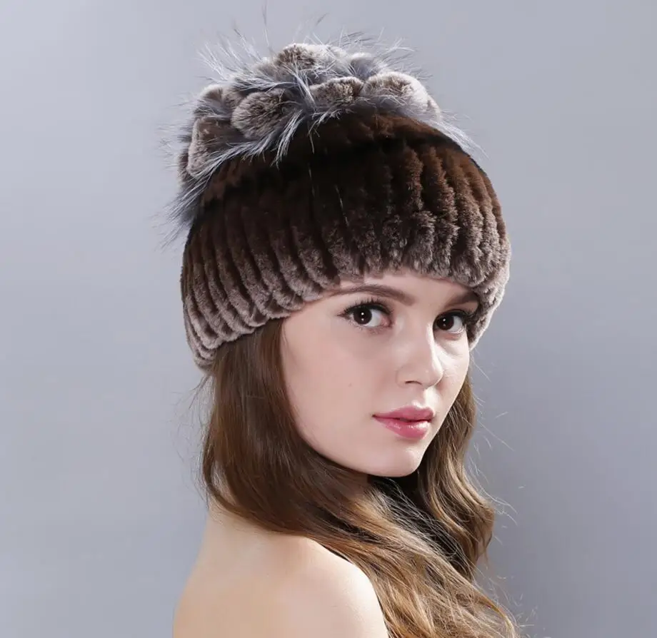 Зимние высококачественные женские меховые шапки, шапка из натурального меха норки для женщин, женские повседневные береты, шапки, женские шапки