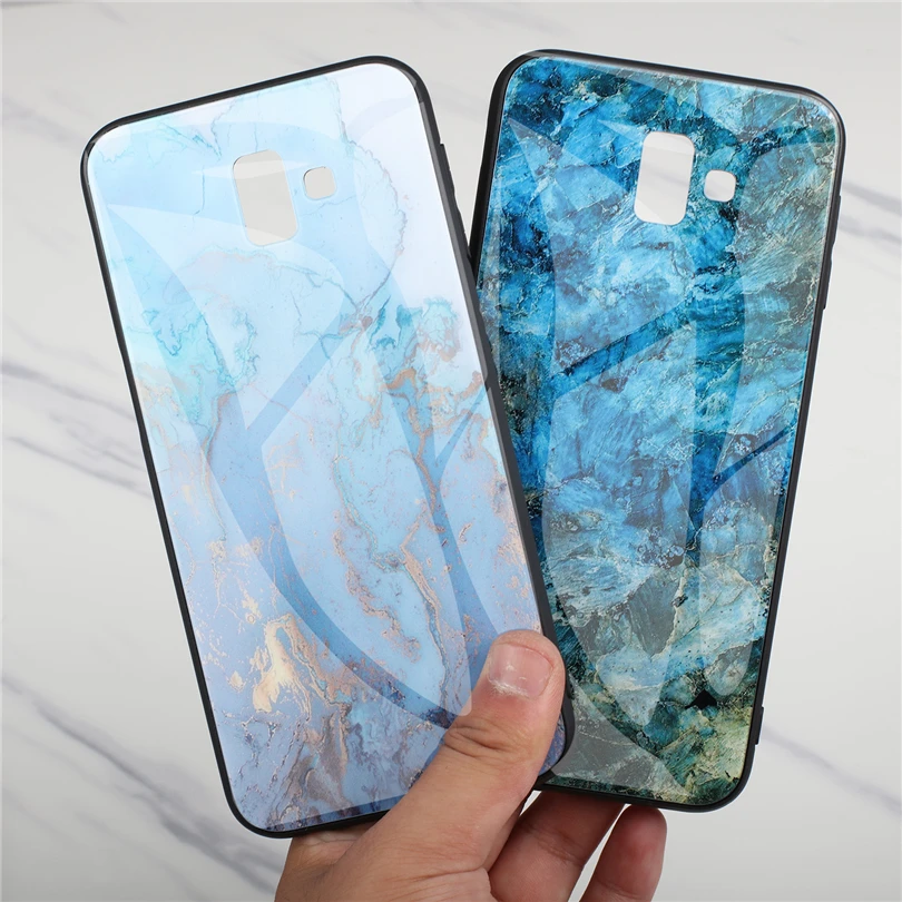 Водонепроницаемый чехол для Samsung J3 J5 J7 Pro J4 J6 Plus 2018 из закаленного стекла с