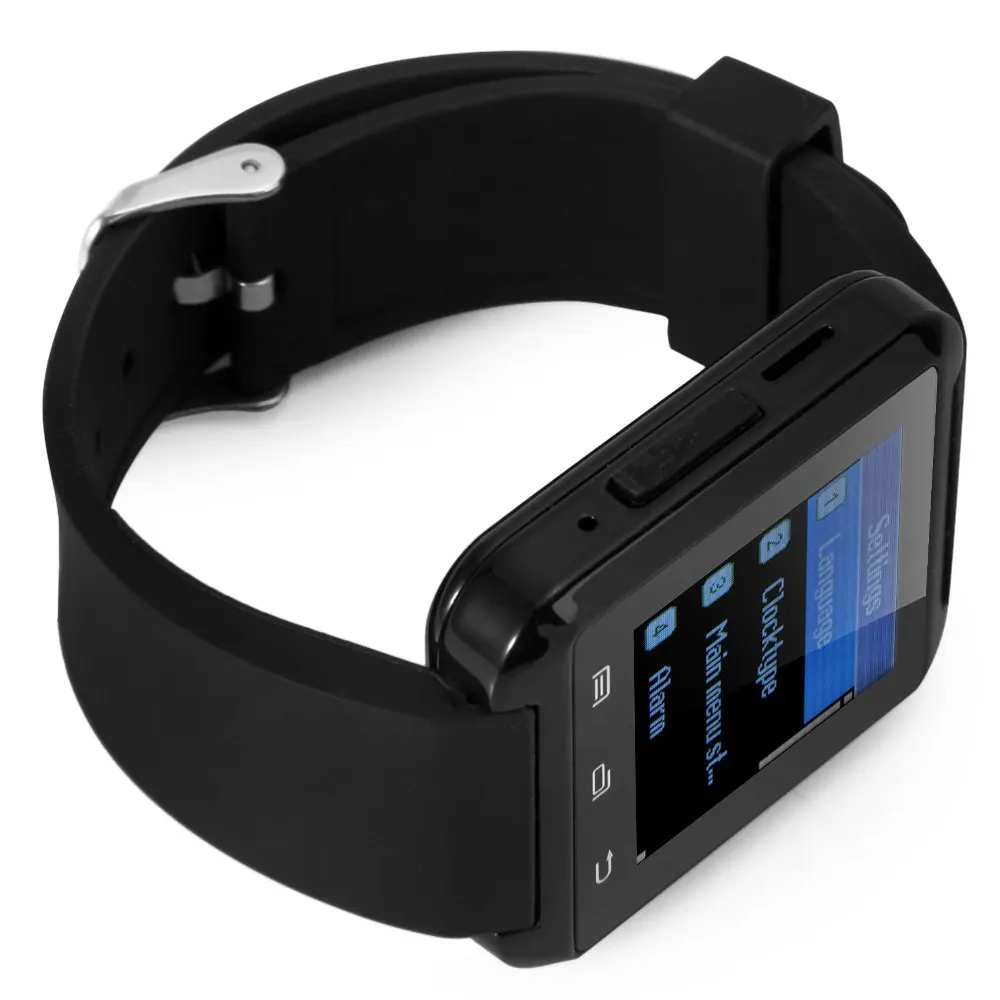 Умные часы U8 с Bluetooth наручные фитнес трекер для смартфонов IOS Apple iphone Android Samsung