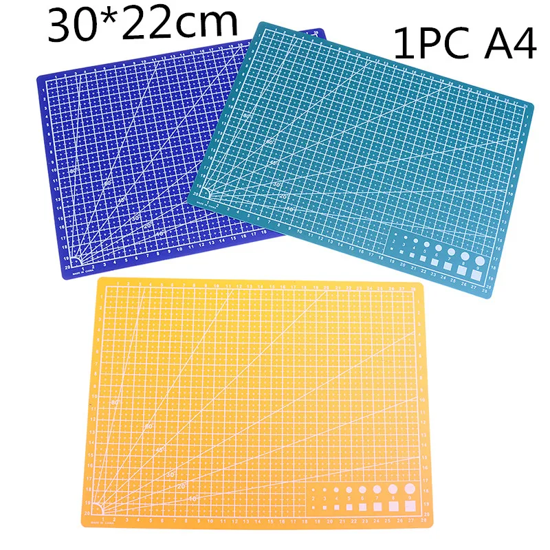 

1PC A4 / 30 * 22cm sewing cutting mats Double-sided Plate design engraving cutting board mat handmade hand tools