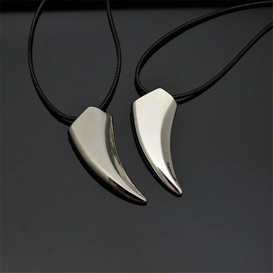 Best Price 2019 Stainless Steel Wolf Tooth Necklace Pendant Necklaces Jewelry 182510##418 | Украшения и аксессуары