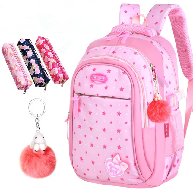 Hot Sale School Bags children backpacks Large Capacity New Student Bag Simple Splash-proof Backpack Sweet Print Backpack - Image 2