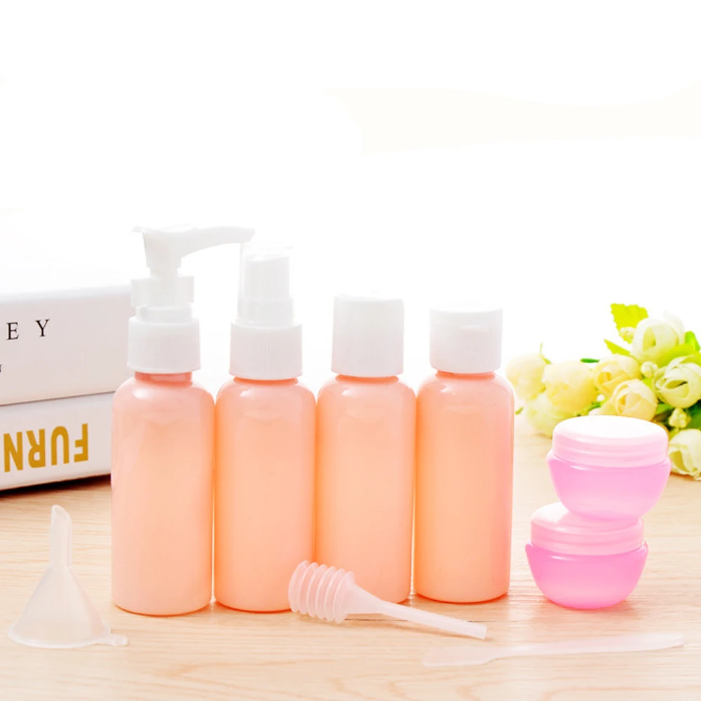 Refillable Travel Bottles Set Package Cosmetics Bottles Plastic