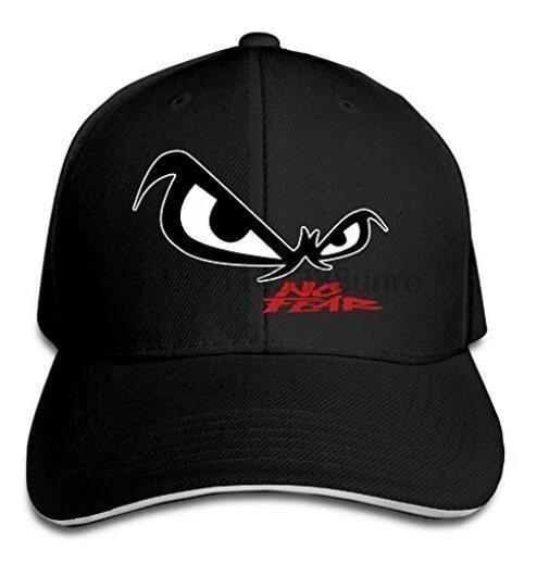 

Unisex No Fear Owl's Eyes Sandwich Baseball Cap Black Unisexe Men Women Cap Baseball Cap Fleurs