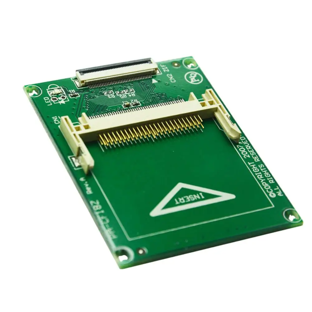 Yuanlin 50 Pin Compact Flash CF к 1 8 дюймов ZIF/CE 120 МБ/с. адаптер для жестких дисков конвертер карт