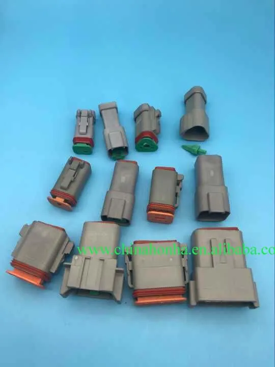 Deutsch DT06/DT04 2/3/4/6/8/12 Pin 2 P 3P 4P 6P 8P 12 Коробка передач двигателя водонепроницаемый