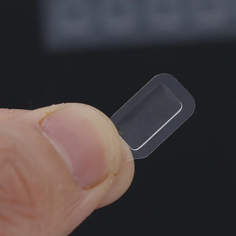 100 шт/10 листов прозрачные двухсторонние клейкие наклейки с лентами для дизайна ногтей накладные ногти инструменты для наращивания
