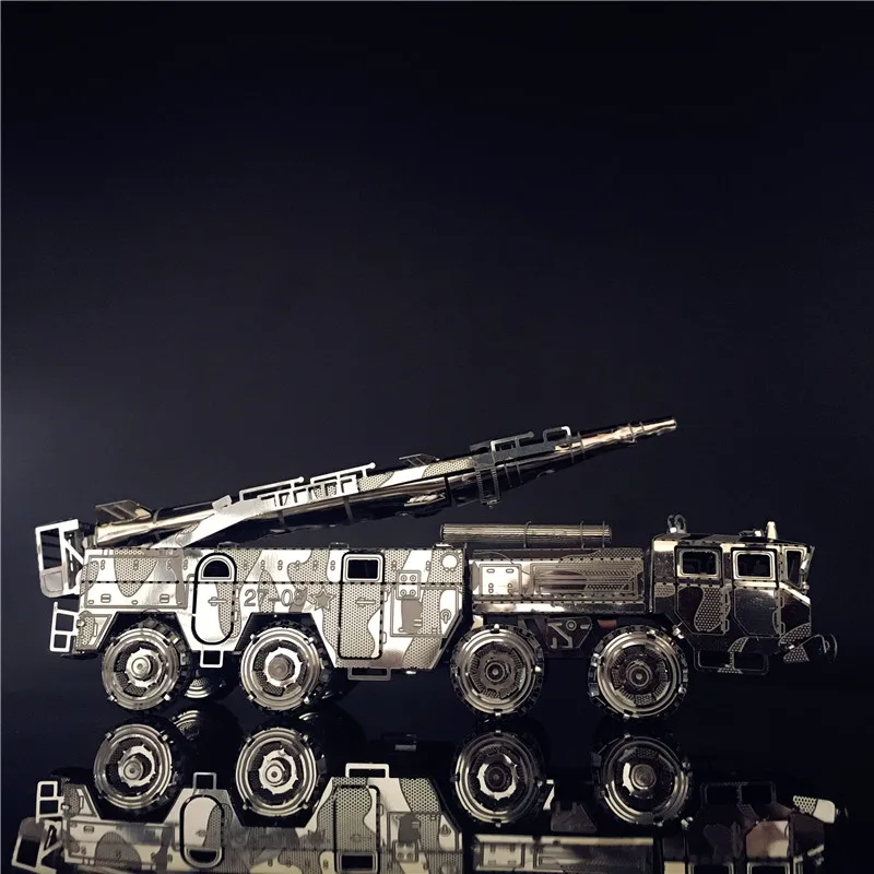 MMZ MODEL NANYUAN 3D Metal model kit Assembly Model DF-11 MISSILE CARRIER 2 Sheets Puzzle DIY TOYS 