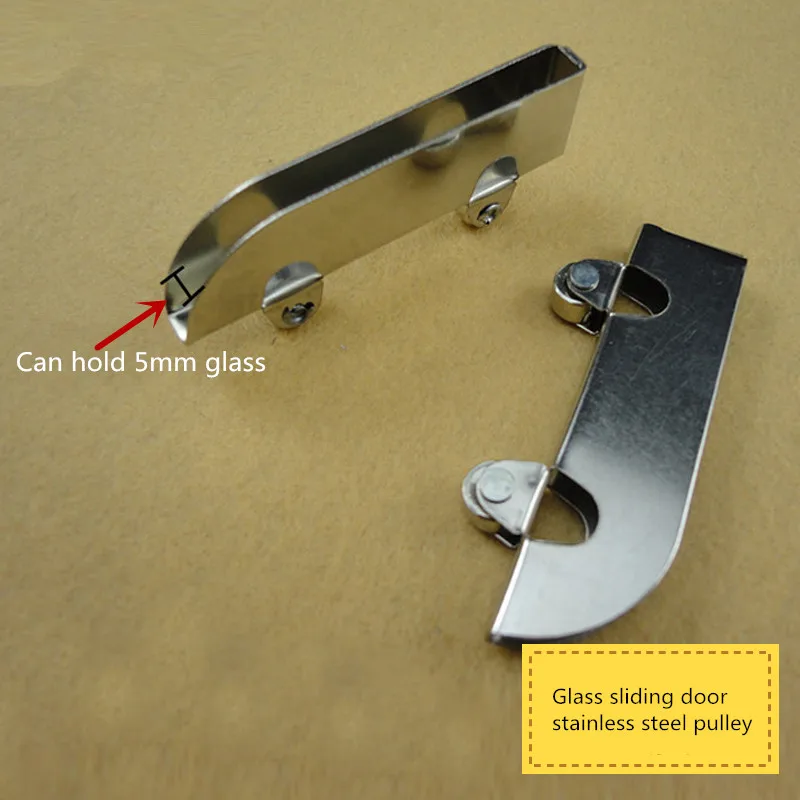 Pulley track pulley mountain word trough moving door rail stainless