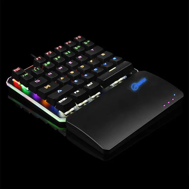 Aoyeah одна/одна ручная механическая клавиатура USB Проводная RGB игровая 35 клавиш