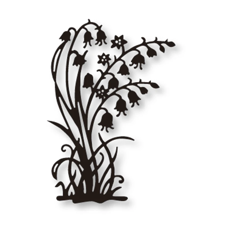 Hamyho Lily Of The Valley Metal Cutting S For Sbooking Hamyho Lily Of The Valley Metal Cutting