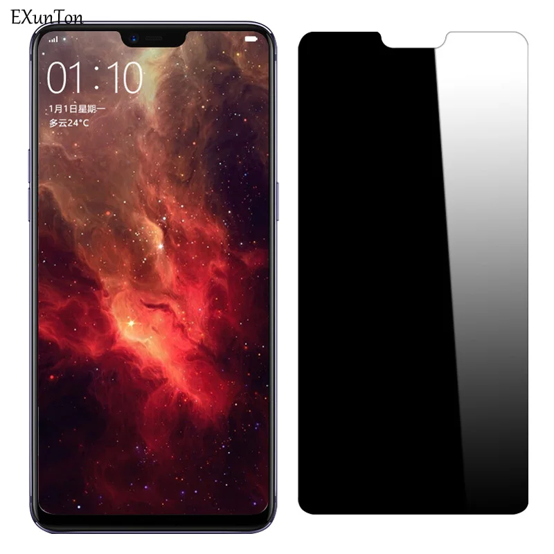 Закаленное стекло OriWood для OPPO R15 Pro защита экрана черного цвета F7 F5 защитная